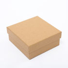 contenitori di regalo quadrati d'imballaggio grigi del contenitore di carta kraft Del cartone 900gsm con i coperchi