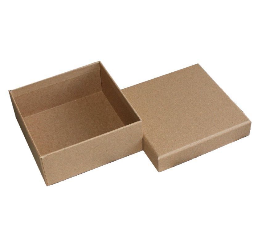 contenitori di regalo quadrati d'imballaggio grigi del contenitore di carta kraft Del cartone 900gsm con i coperchi