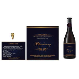 Etichetta appiccicosa autoadesiva dell'autoadesivo del whiskey di Champagne del vino delle etichette di colore pieno