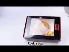 OEM Pasticceria Pasticceria Scatola di biscotti Biodegradabile Scatole di carta per biscotti personalizzate Scatole
